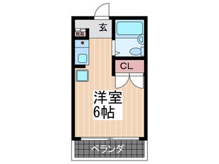 第13片山ビルの物件間取画像